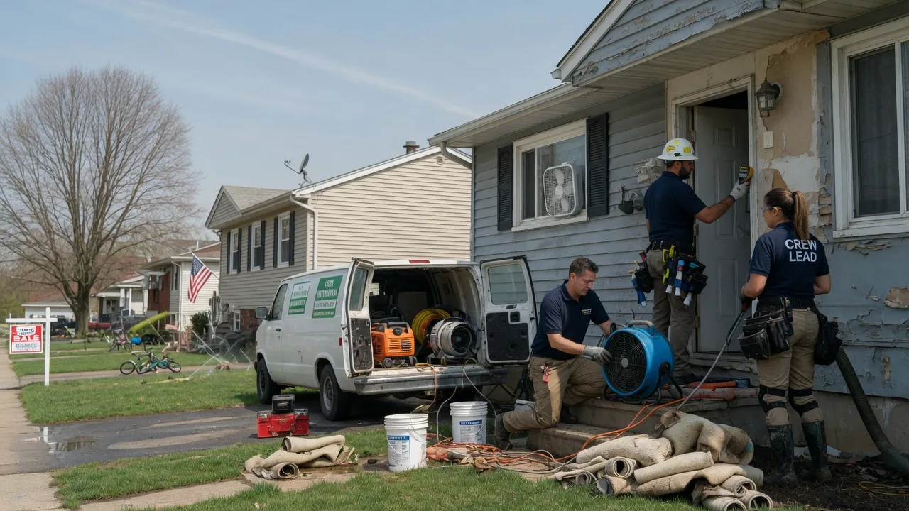 Flood Cleanup in Huntington, AR near me