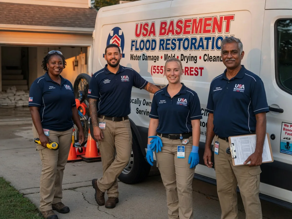 Basement Flood Cleanup company in Huntington, AR