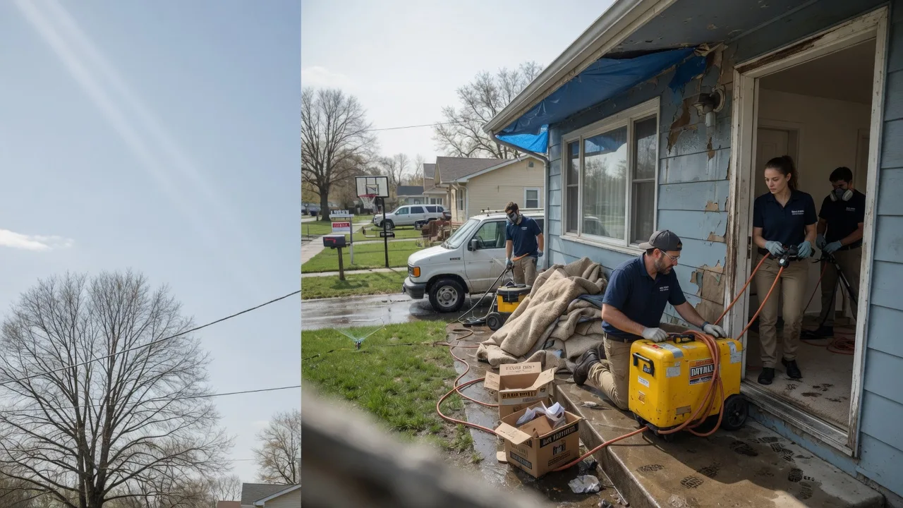 Basement Flood Cleanup in Huntington, AR near me